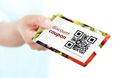 Plastikkarte mit QR Code personalisiert